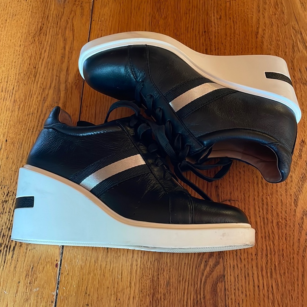 Linea Paolo wedge sneaker.